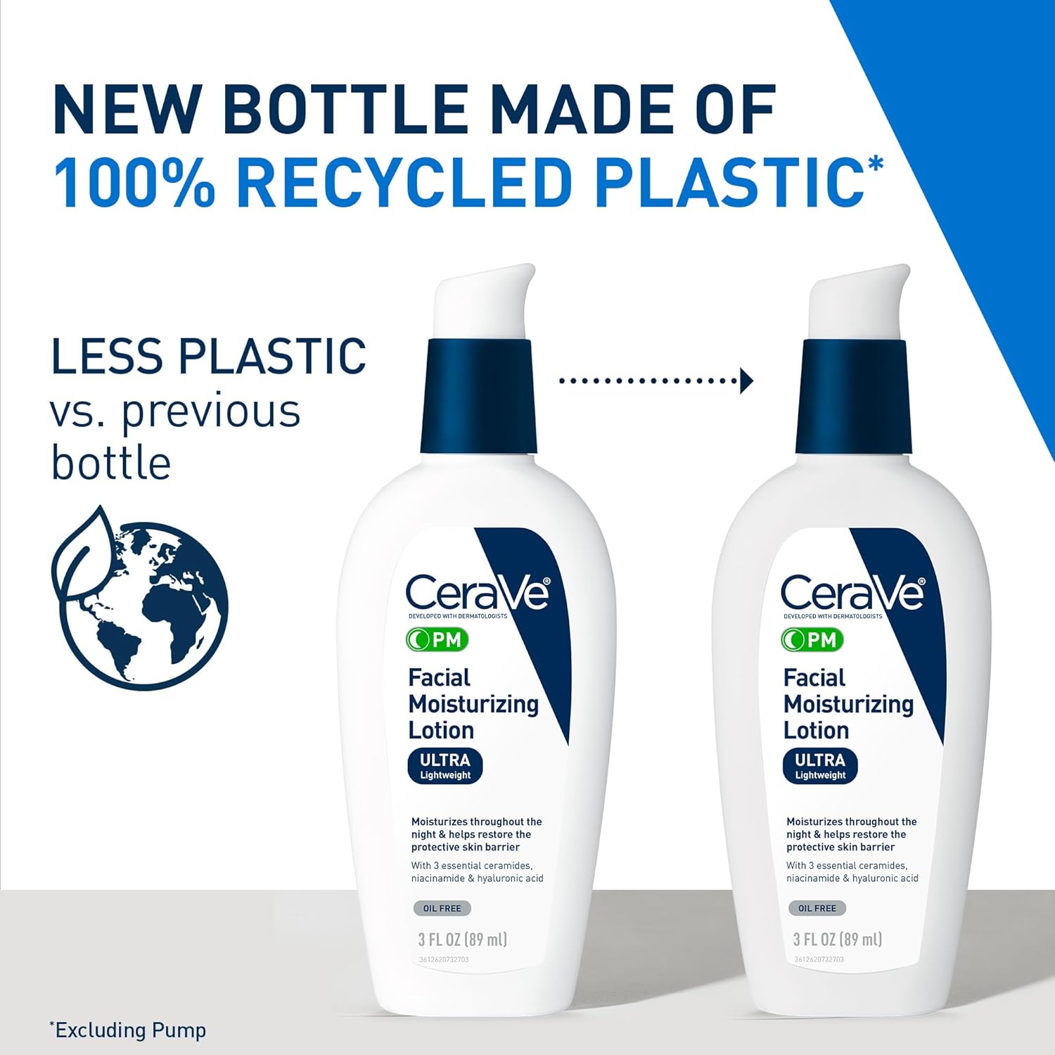 CeraVe Facial Moisturizing Lotion PM (3 oz) 89ml (x1)