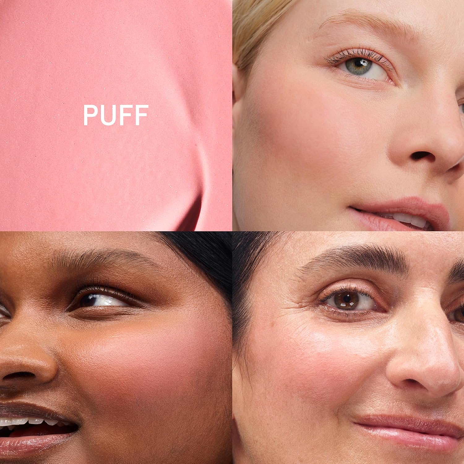 Glossier Cloud Paint, Puff Cream Blush for Cheeks - Cool Pink Gel-Cream Tint, Sheer Buildable Blendable Layerable + Collagen & Blurring Pigments - Soft-Focus Golden-Hour Glow, Lightweight