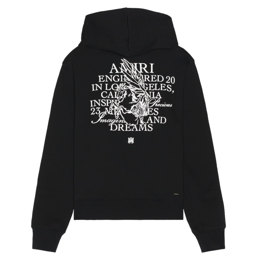 AMIRI 'PRECIOUS MEMORIES' BLACK HOODIE