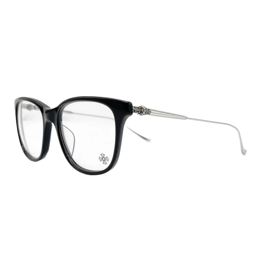 CHROME HEARTS 'JEJE SPOT' BLACK/SILVER GLASSES