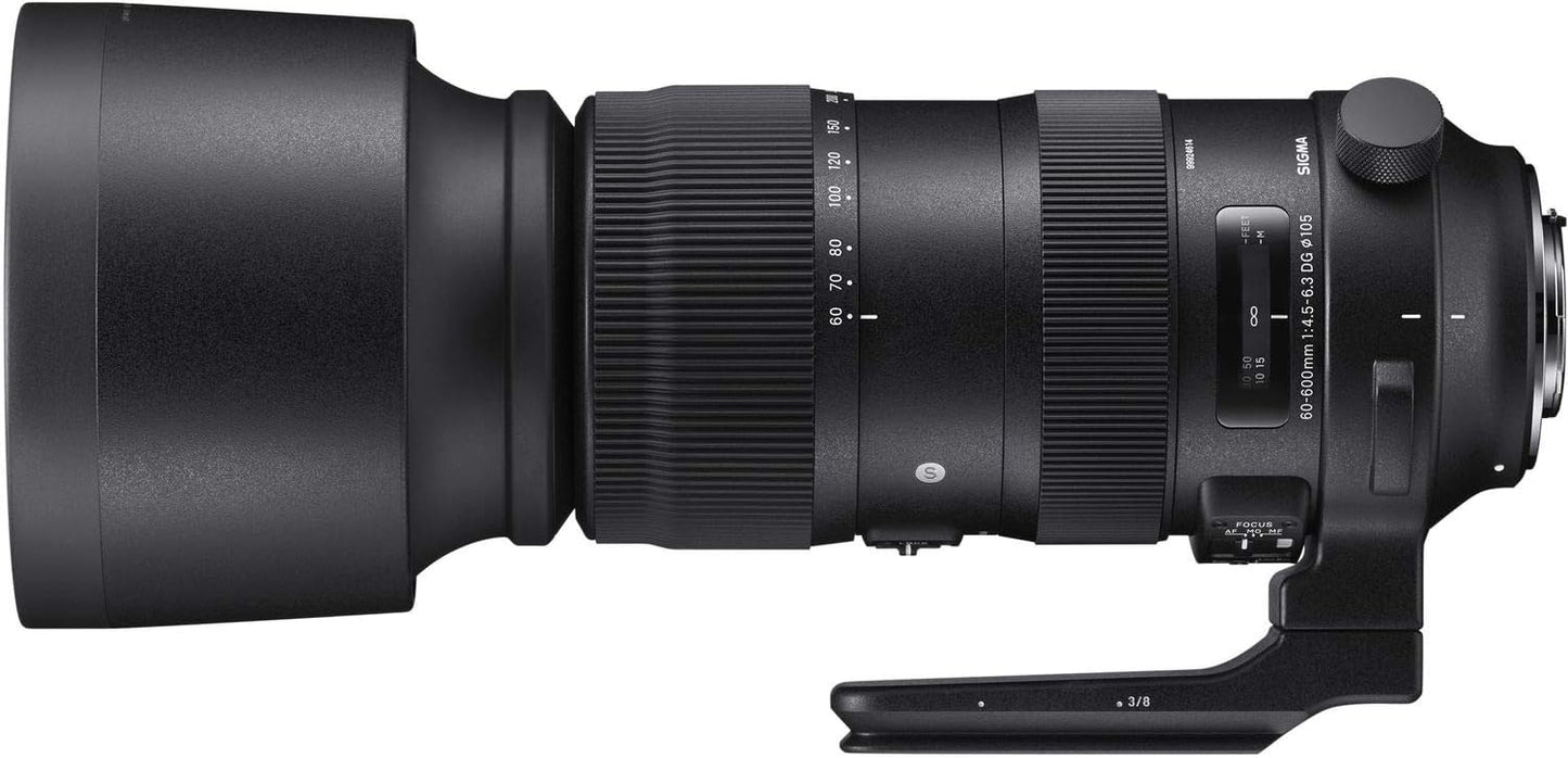 シグマ(Sigma) SIGMA シグマ Nikon Fマウント レンズ 60-600mm F4.5-6.3 DG OS HSM ズーム 望遠 フルサイズ Sports 一眼レフ 専用