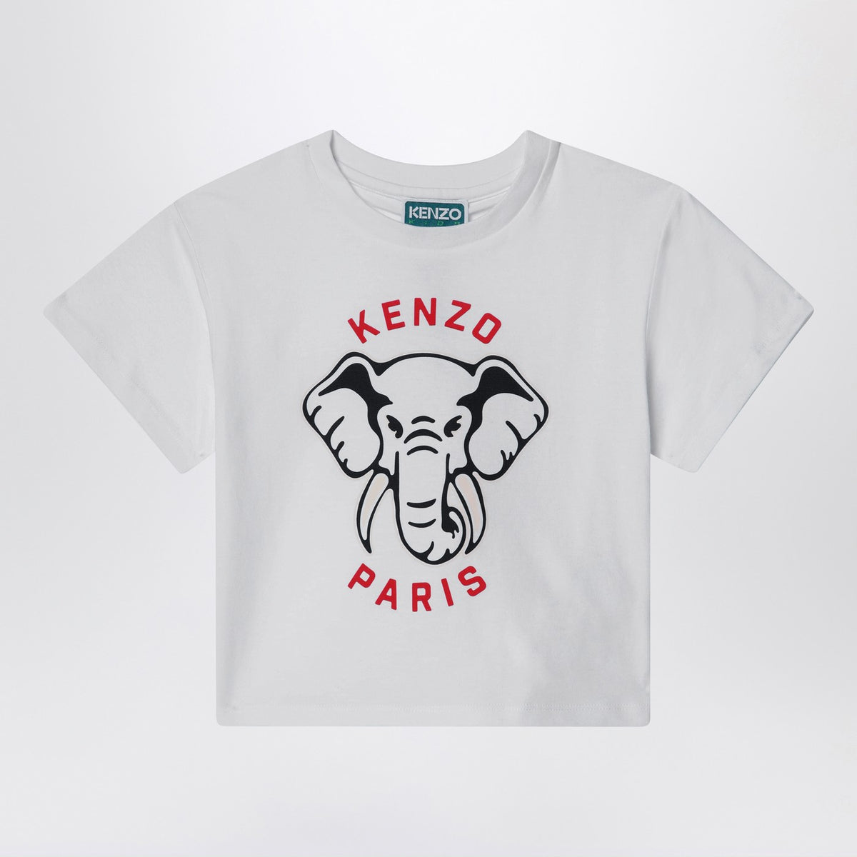 Kenzo 印刷されたロゴ付きのケンゾホワイトTシャツ - Image 2