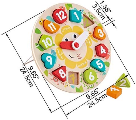 Hape Clock Puzzle E1622A