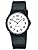 Casio MQ-24 Resin Wristwatch, Casio Collection, black/white (letter), Newest model