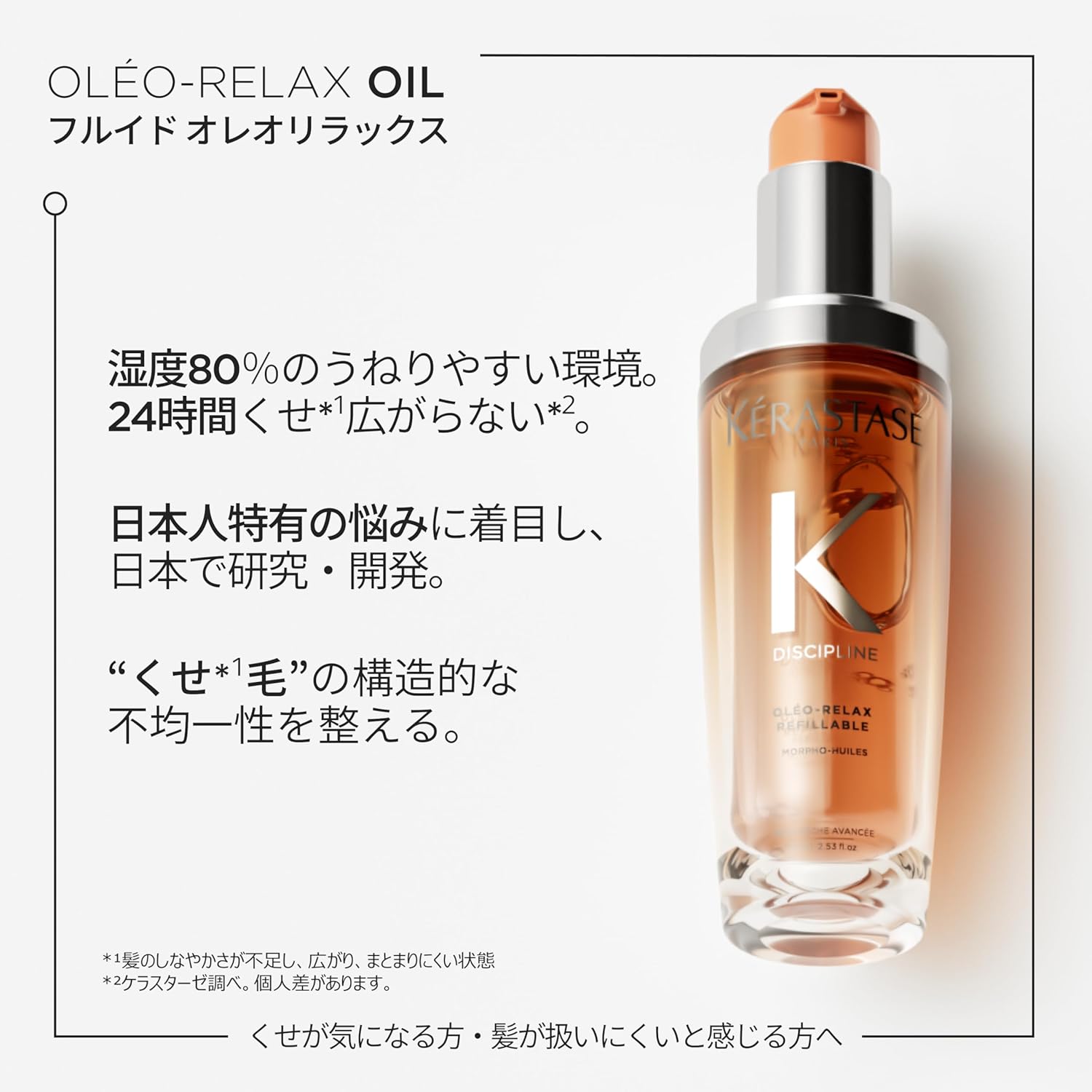 Kerastase Hair Oil Fluid Oleolax R 2.5 fl oz (75 ml) Refill