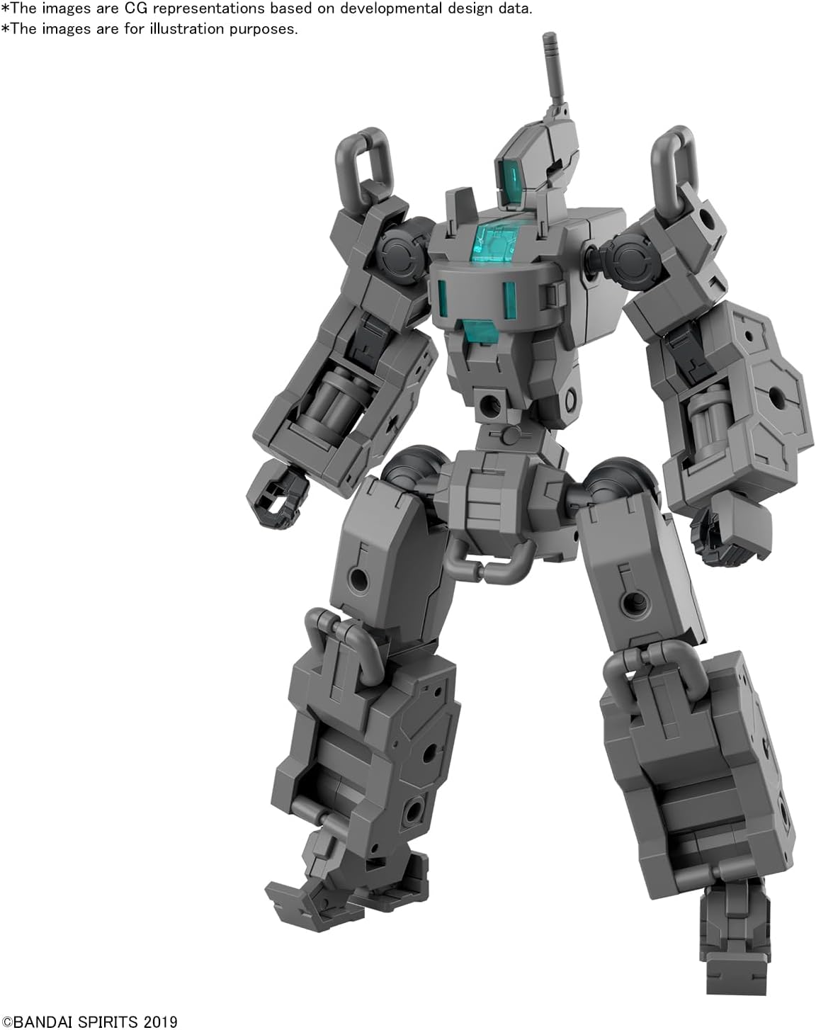 BANDAI SPIRITS 1.2 inches (30 mm) Exa Vehicle (Small Variable Machine Ver.) 1/144 Scale, Color Coded Plastic Model