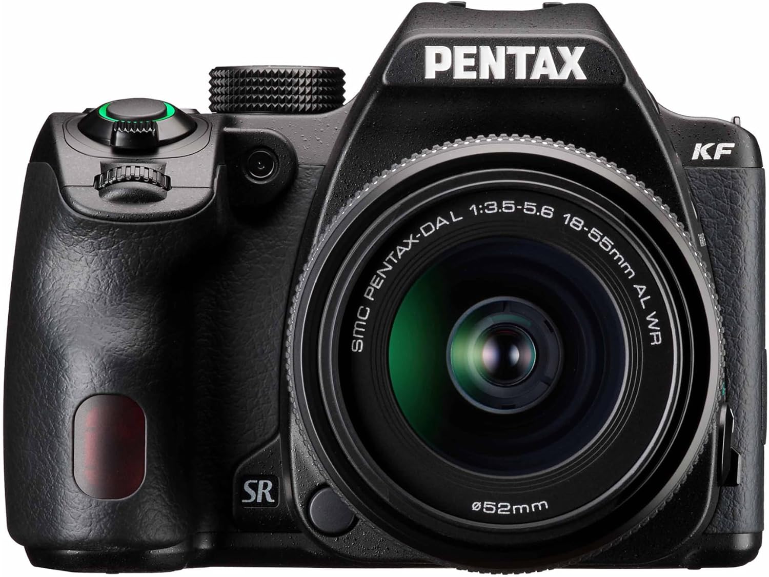 Pentax KFデジタル一眼レフカメラ(ブラック)とPENTAX DA L 18-55mm F3.5-5.6 AL WRレンズバンドルアクセサリーキット、写真編集ソフトウェア、メモリーカード(4アイテム)