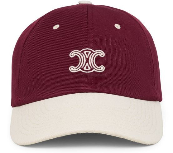 CELINE Triomphe richelieu cap in cotton twill - Image 2