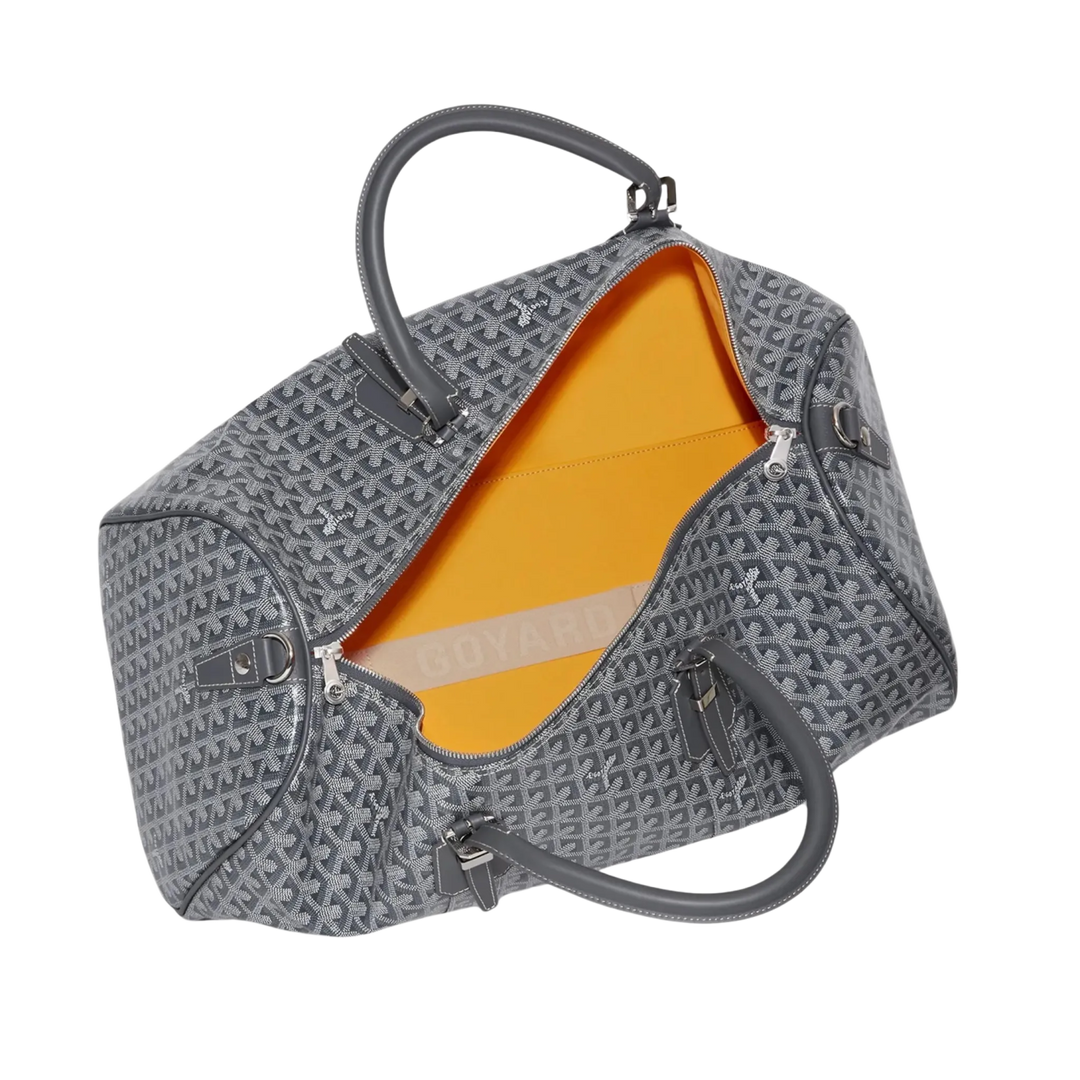 GOYARD 'GREY' 50 BOSTON DUFFLE BAG