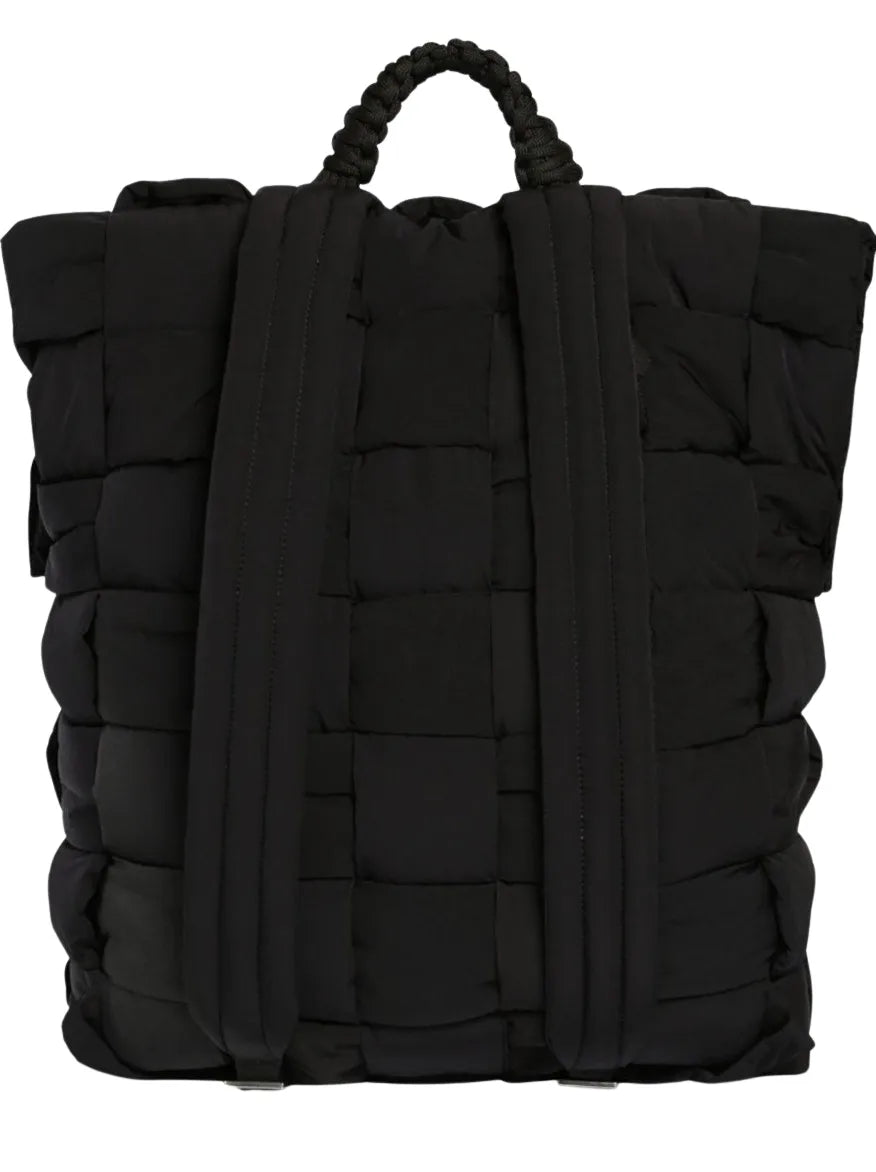 BOTTEGA VENETA 'BLACK' PUFFER BACKPACK