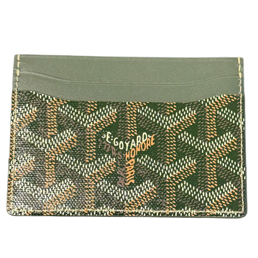 GOYARD SAINT SULPICE 'DARK GREEN' CARD HOLDER
