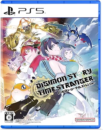 デジモンストーリー タイムストレンジャー -PS5 【早期購入特典】育成デジモン「アグモン（黒）」「ガブモン（黒）」、コスチューム「とある学校の制服」、冒険アイテムセット 封入 ＋ 「デジモンカードゲーム」プレイアブルカード：アイギオモン同梱