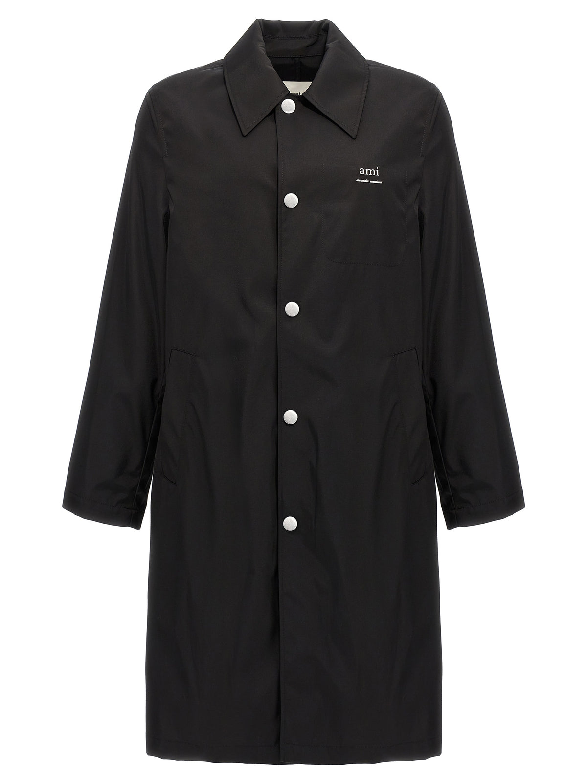 Ami Ami Paris Technical Twill Trench Coat - Image 2