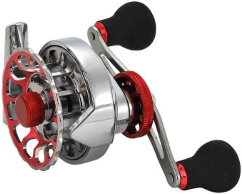 Chinu Reel, Fishing Raft Reel, Drop In, Front Drag, Right/Left Handle, Ice Fishing, Boat Fishing, Maximum Drag Force, 11.0 lbs (5 kg), Gear Ratio, 3.6:1, Raft Fishing, Casserole Fishing, Fishing Reel,