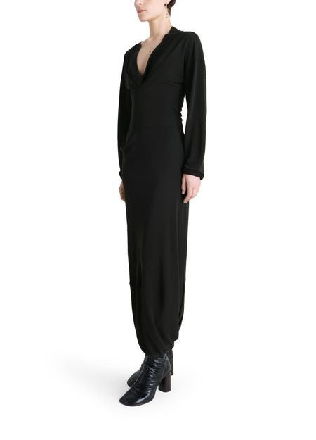 LEMAIRE V-neck long dress - Image 2