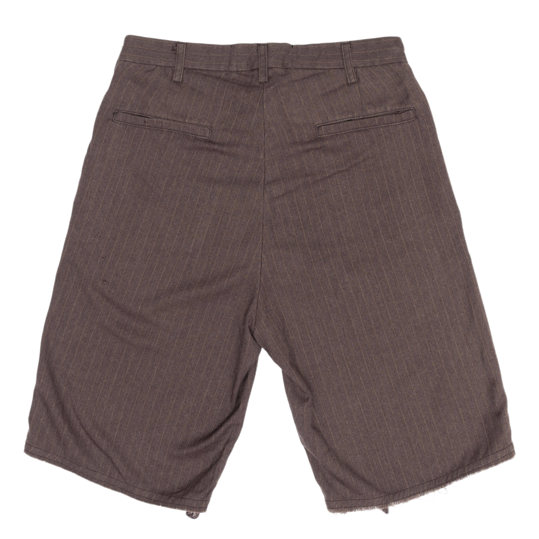 PALY 'BROWN' PLEATED DRESS SHORTS