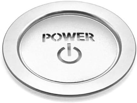 Toyota Prius/PRIUS 60 Series Engine Start Button Switch Cover Exclusive Design Genuine Replacement Cover Switch Interior Accessory Dress Up Custom Item (Silver)