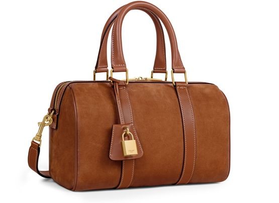 CELINE Medium Boston bag in nubuck calfskin - Image 2