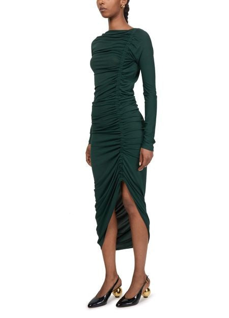 FERRAGAMO Crepe light jersey midi dress - Image 2