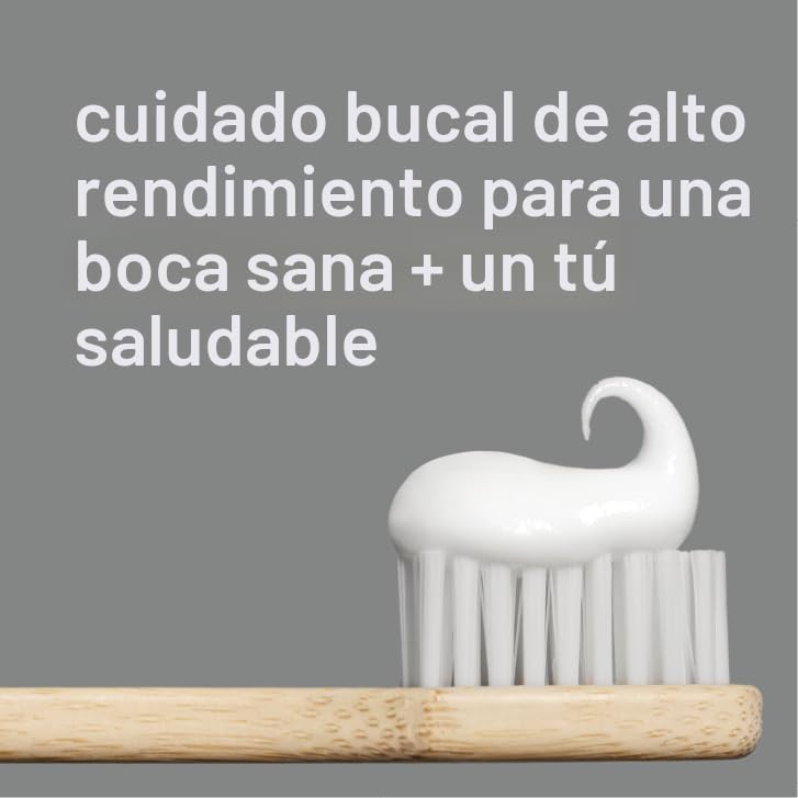 Davids Pasta de dientes sin flúor, blanqueamiento dental, antiplaca, sin SLS (sulfato), promueve la salud del esmalte, desintoxicación de boca y encías, verificado por EWG, menta verde natural, 5.25