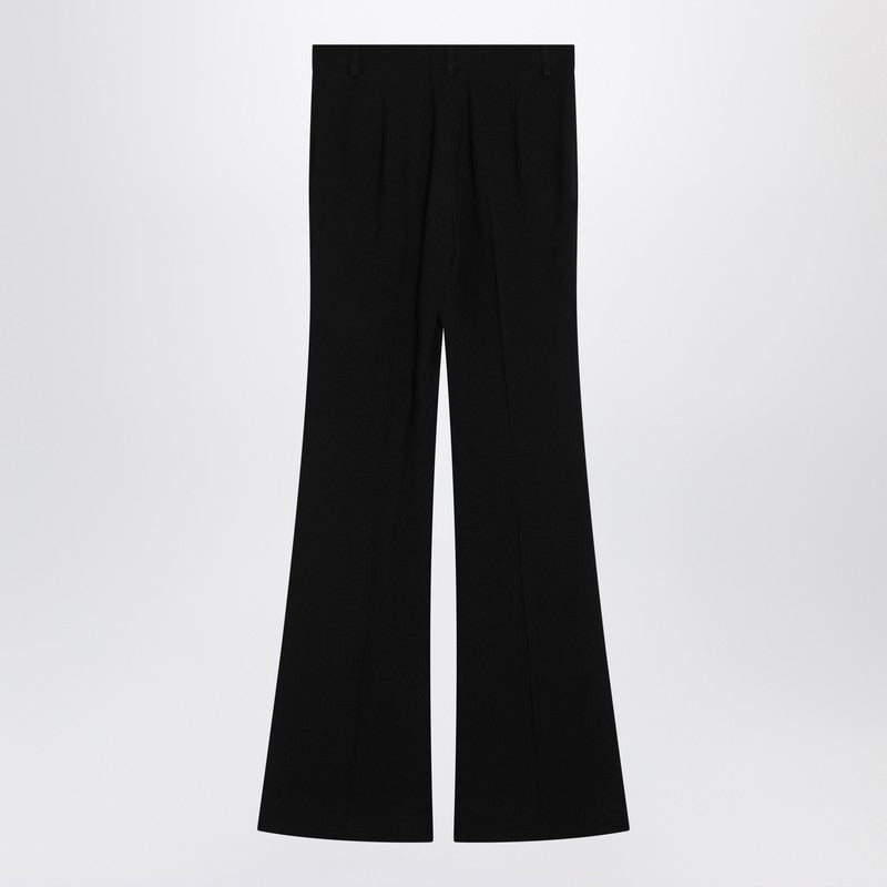 Balenciaga ビスコースのバレンシアガブラックフレアパンツ - Image 2