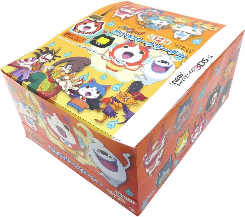 妖怪ウォッチ new NINTENDO 3DSLL 対応 ミニラバークリーナー BOXセット (12個入り)
