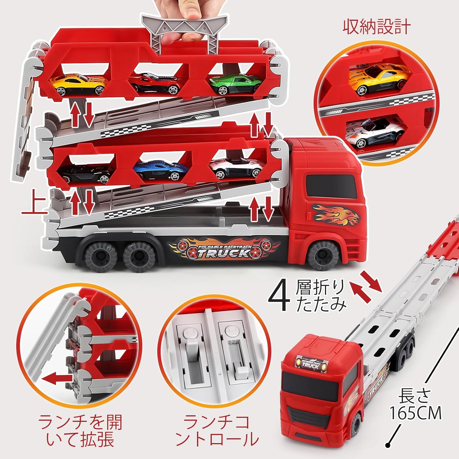 Joyreal Toy Car - Construction Vehicle Set 1 Storage Car 6 Mini Car Set Car Toy Working Vehicle 3 4 5 6 Years Old Working Car Children Boy Girl Birthday Present Educational Toy