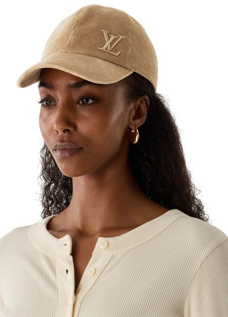 LOUIS VUITTON LV Corduroy Cap - Image 2