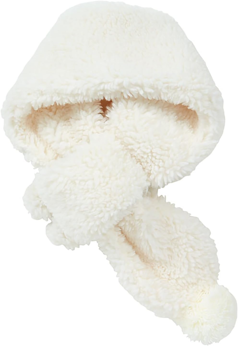 Sanrio 252875 Hello Kitty Scarf with Mascot for Kids, Cold Protection