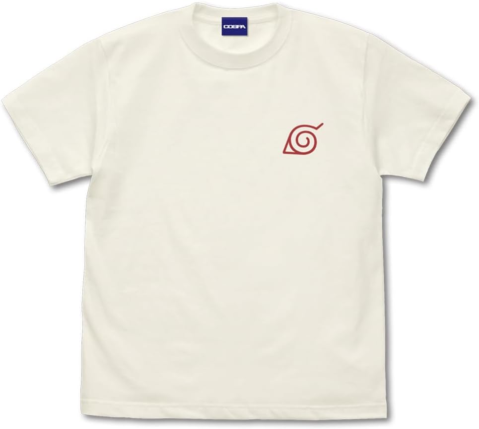 (Official) Costa Naruto Shippuden Fourth Generation Fire Shadow T-Shirt VANILLA WHITE L