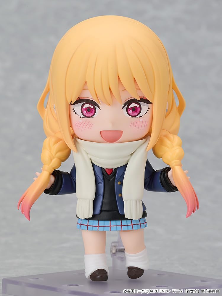 グッドスマイルカンパニー TVアニメ「その着せ替え人形は恋をする」Season 2 ねんどろいど 喜多川海夢 冬制服Ver. プラスチック製 塗装済み可動フィギュア ノンスケール 専用台座付属 全高約100mm