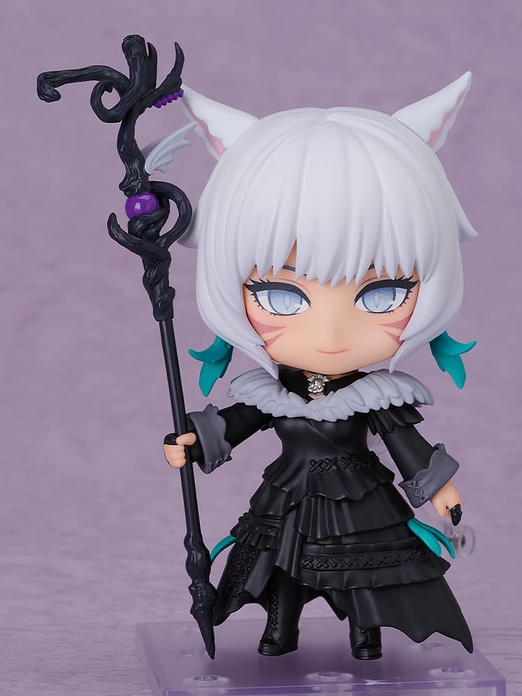 Good Smile Company Final Fantasy XIV, Nendoroid Ya Sutra, Plastic, Pre-Painted Action Figure, Non-Scale, Includes Exclusive Stand, Total Height Approx. 3.9 inches (100 mm)