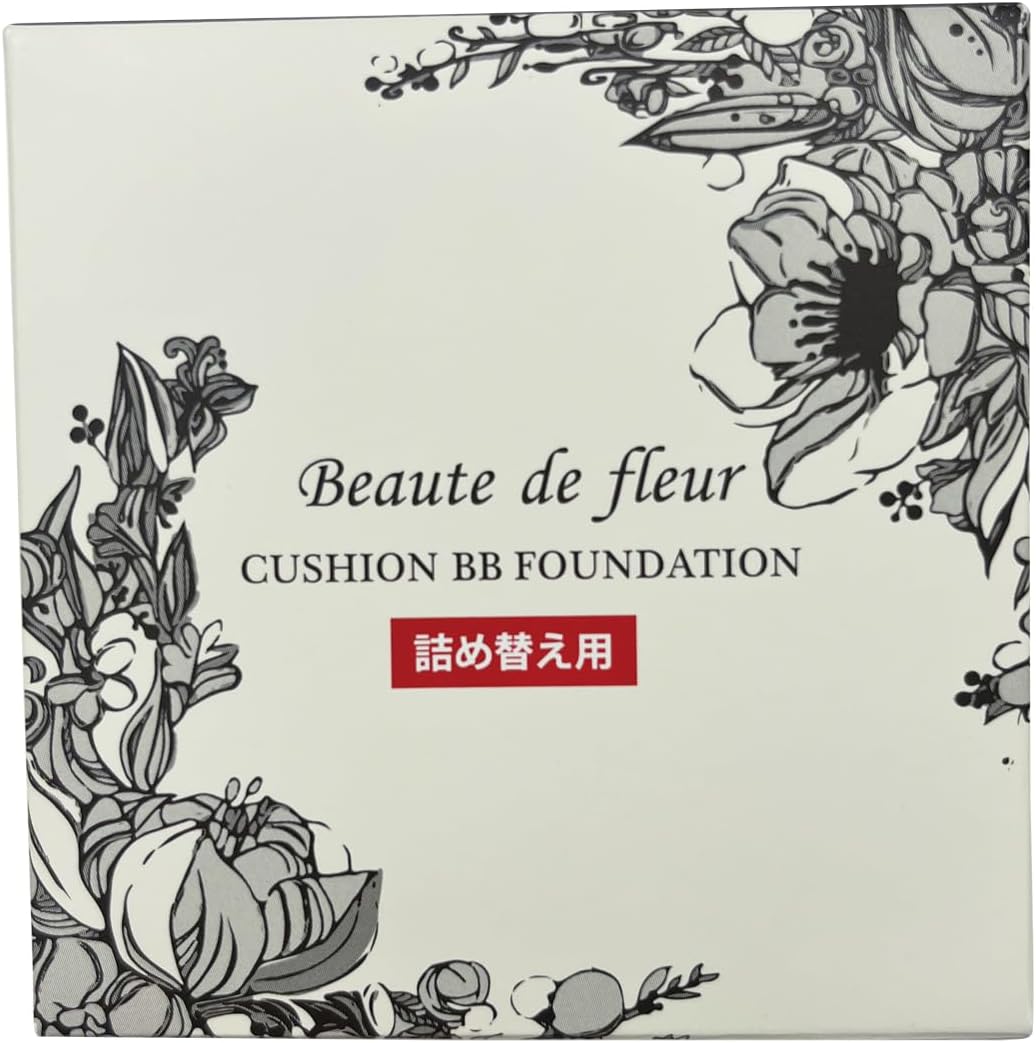 [Refill] Beaute de Fleur Cushion BB Foundation Refill [Cushion Foundation/BB Cream/Makeup Base/Coverage/Stains/Dullness/Skin Perfectly/Glossy/Easy to Use/Quick & Easy/Easy to Use/Quick and Easy/Easy