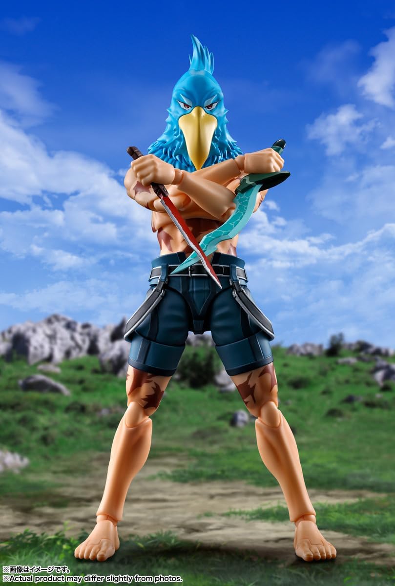 BANDAI SPIRITS S.H. Figuarts Shangri-La Frontier, Sunrak, Approx. 5.9 inches (150 mm), PVC & ABS, Pre-painted Action Figure