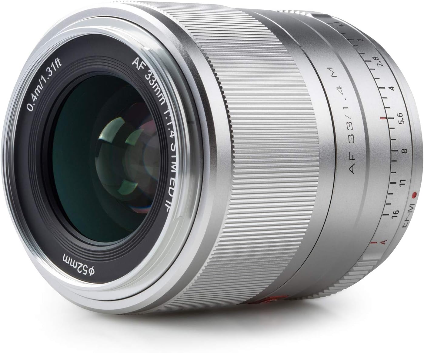 VILTROX Monofocal Lens EF-M 33mm f1.4 STM AF Canon EF-M Mount Replacement Lens APS-C Monofocal Lens for Canon EOS M10/M50 M100 M3 M5 M6 M6 II Cameras