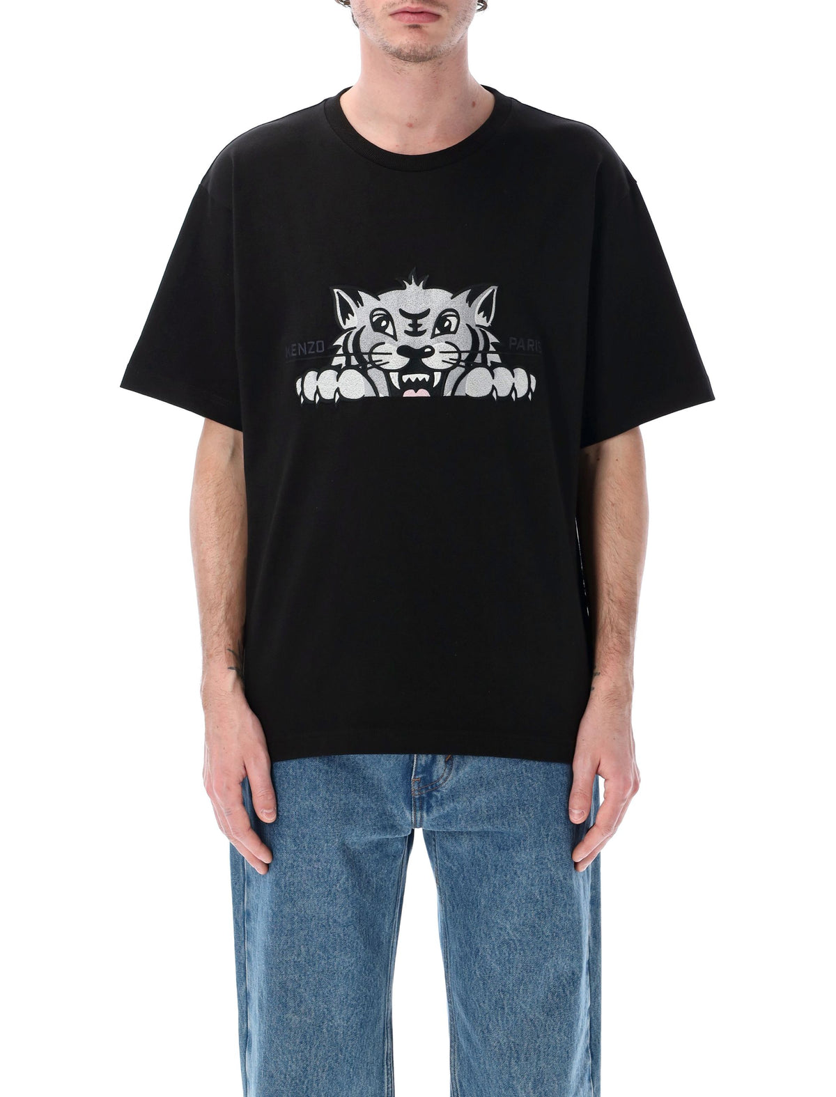 Kenzo ケンゾTシャツとポロスブラック - Image 2