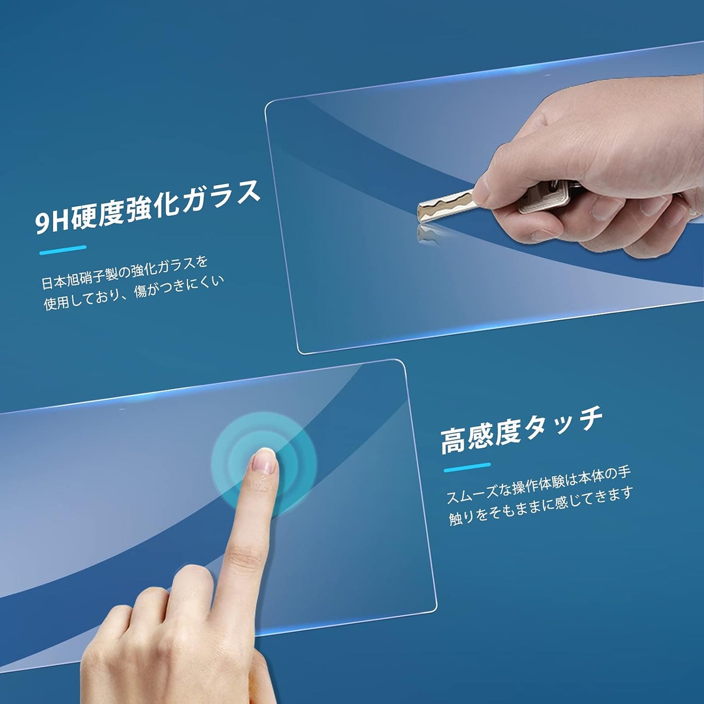 GAFAT Honda Prelude BF1 Type, 6th Generation, 9 Inch, 2025 Model, Push-Rellude 9-Inch Navigation Glass, Car LCD Protective Film, Display Audio, Prelude bf1, 9-Inch Car Navigation Protection Film