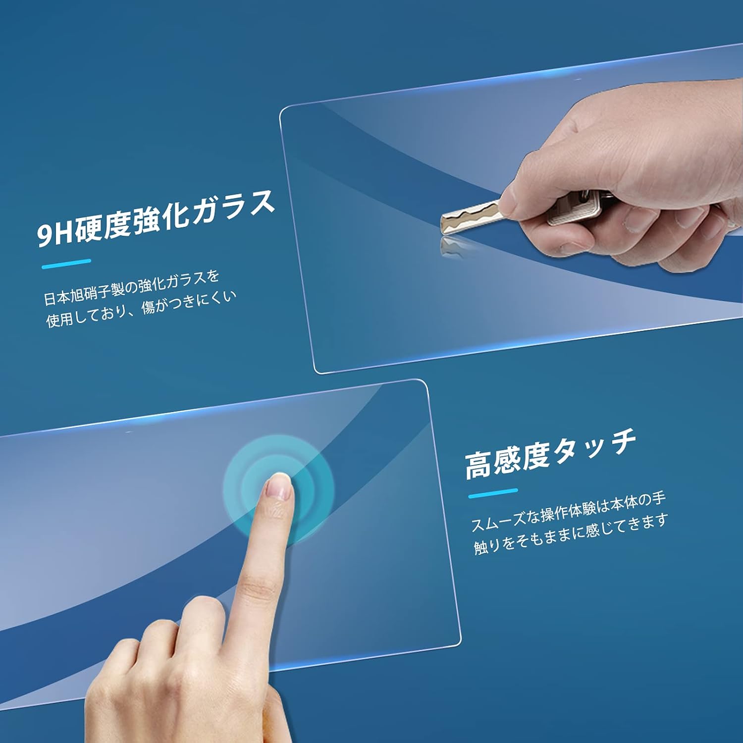 GAFAT Honda Prelude BF1 Type, 6th Generation, 9 Inch, 2025 Model, Push-Rellude 9-Inch Navigation Glass, Car LCD Protective Film, Display Audio, Prelude bf1, 9-Inch Car Navigation Protection Film