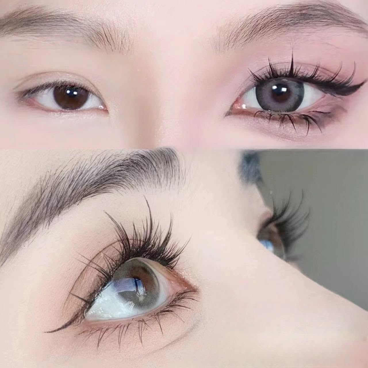 Barbie Comics False Eyelashes, Natural, Popular, Natural Eyelashes, Soft, Top Eyelashes, Natural, Waterproof, Transparent Axis, Handmade Eyelashes, Natural Eyelashes, Reusable, Split Type, False