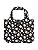 Hatayama Shoji Sanrio Folding Eco Bag, Dark Girly