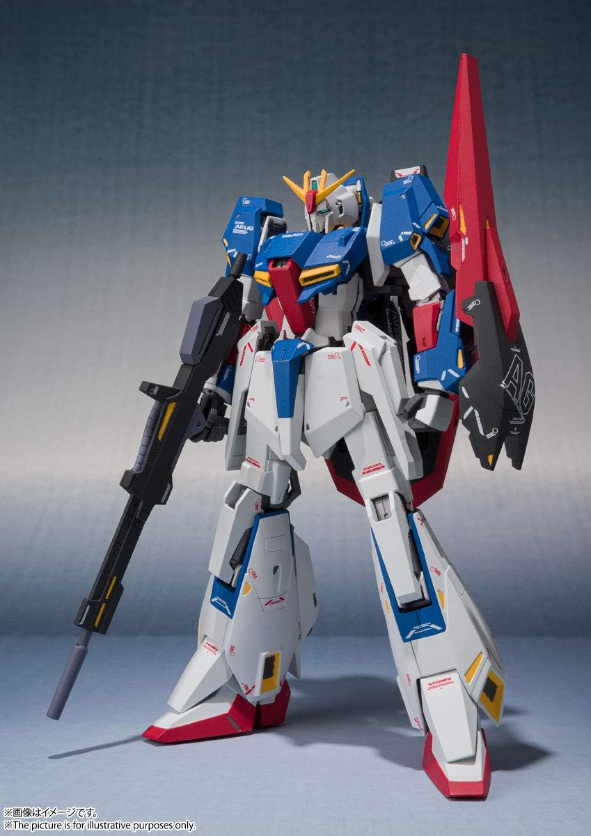 BANDAI SPIRITS Metal Robot Spirits (Ka signature) Mobile Suit Z Gundam Side MS Z Gundam Approx. 5.5 inches (140 mm), ABS & PVC & Die Cast Painted Action Figure 185700