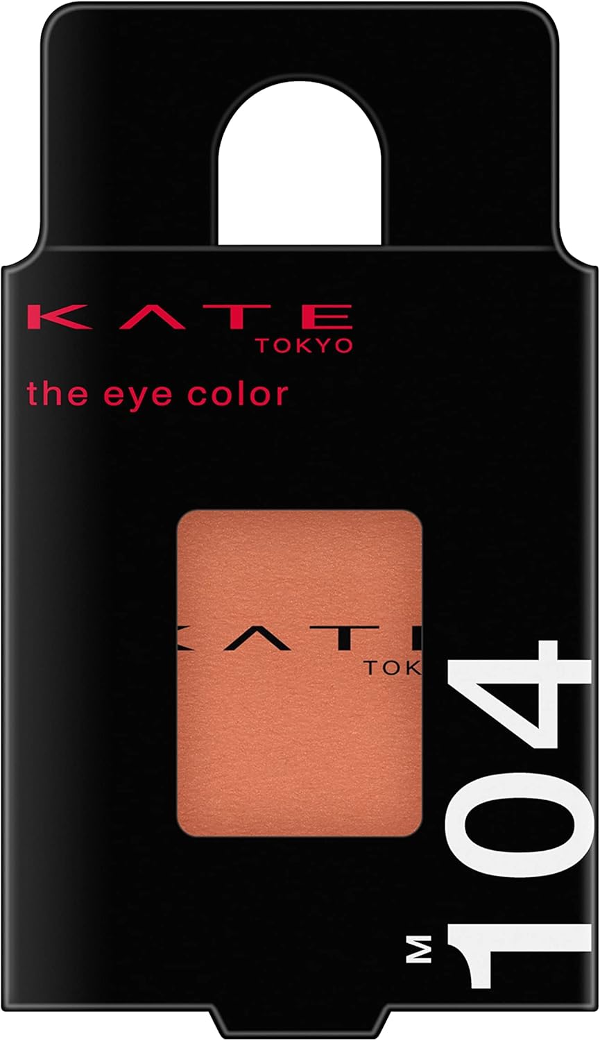 KATE M104 The Eye Color Eyeshadow, Matte, Retro Orange, Let’s Talk, 1 Item