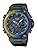 Casio MTG-B2000 Resin Band Wristwatch, Rainbow, watch