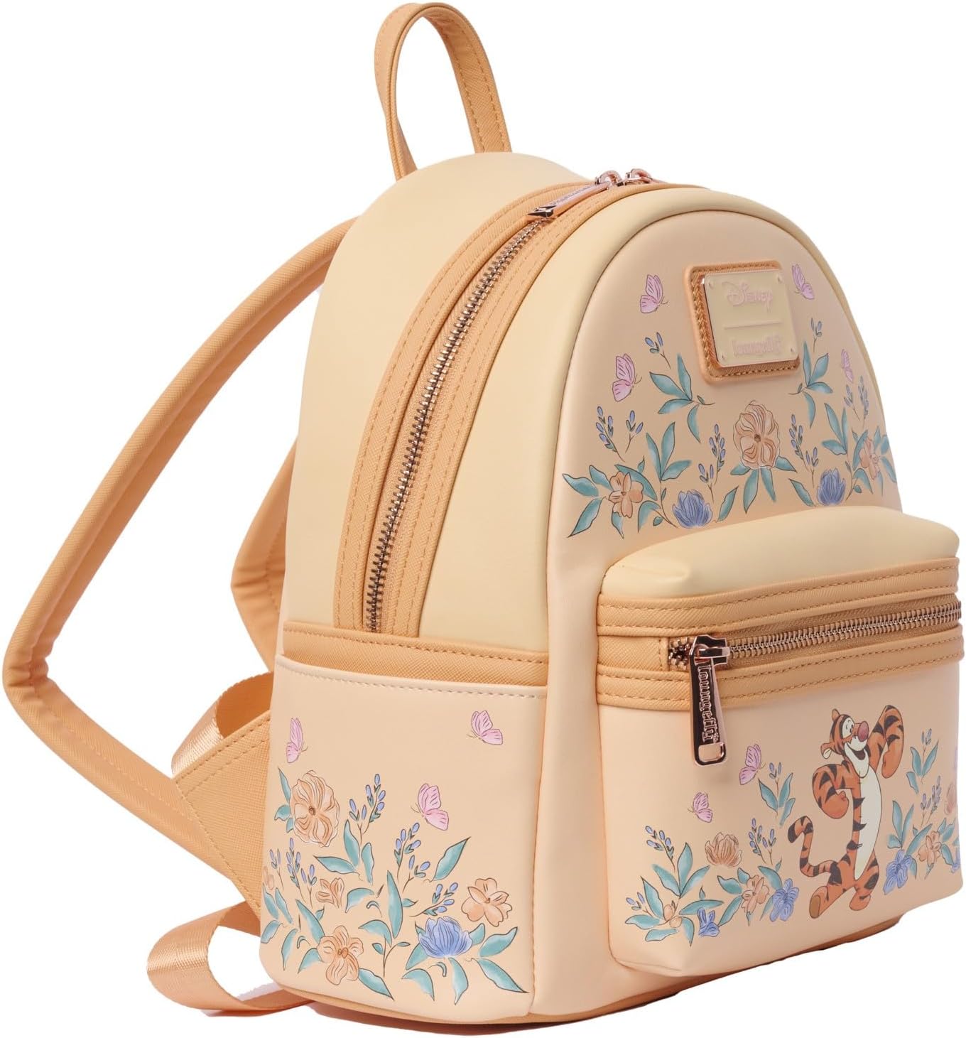 Loungefly Winnie the Pooh Eeyore Mini Mochila Bolso Estampado Floral Doble Correa Bolsa de Hombro