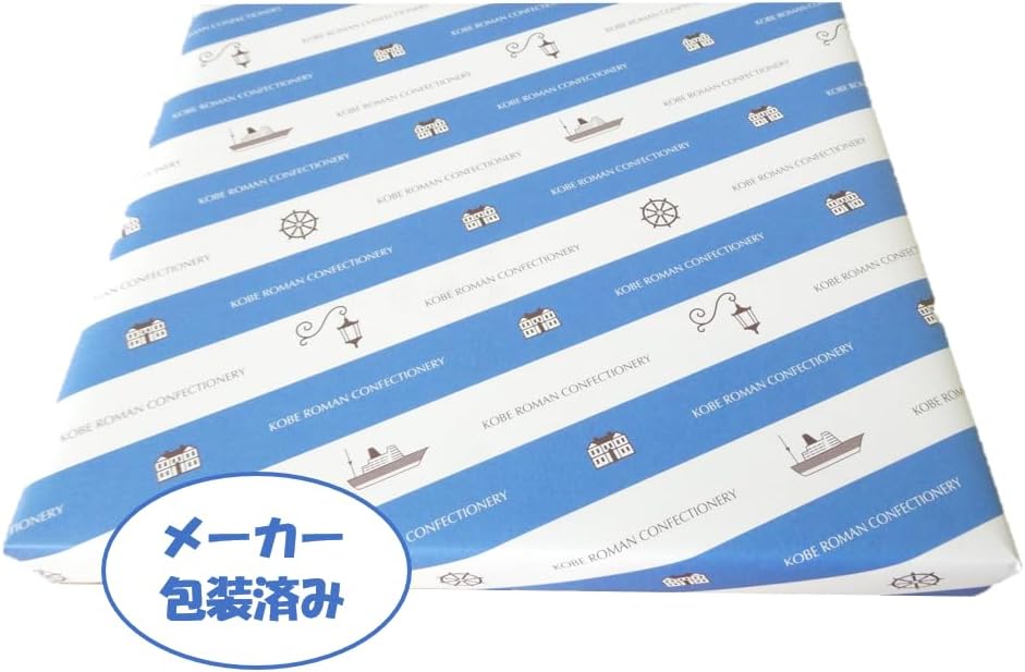 Kobe Romance Kobe Traditional Cookies [Pre-wrapped] Confectionery Assortment Individual Packaging Souvenir Contribution Thank You Gift Return Gift Celebration Gift (TC-15N)