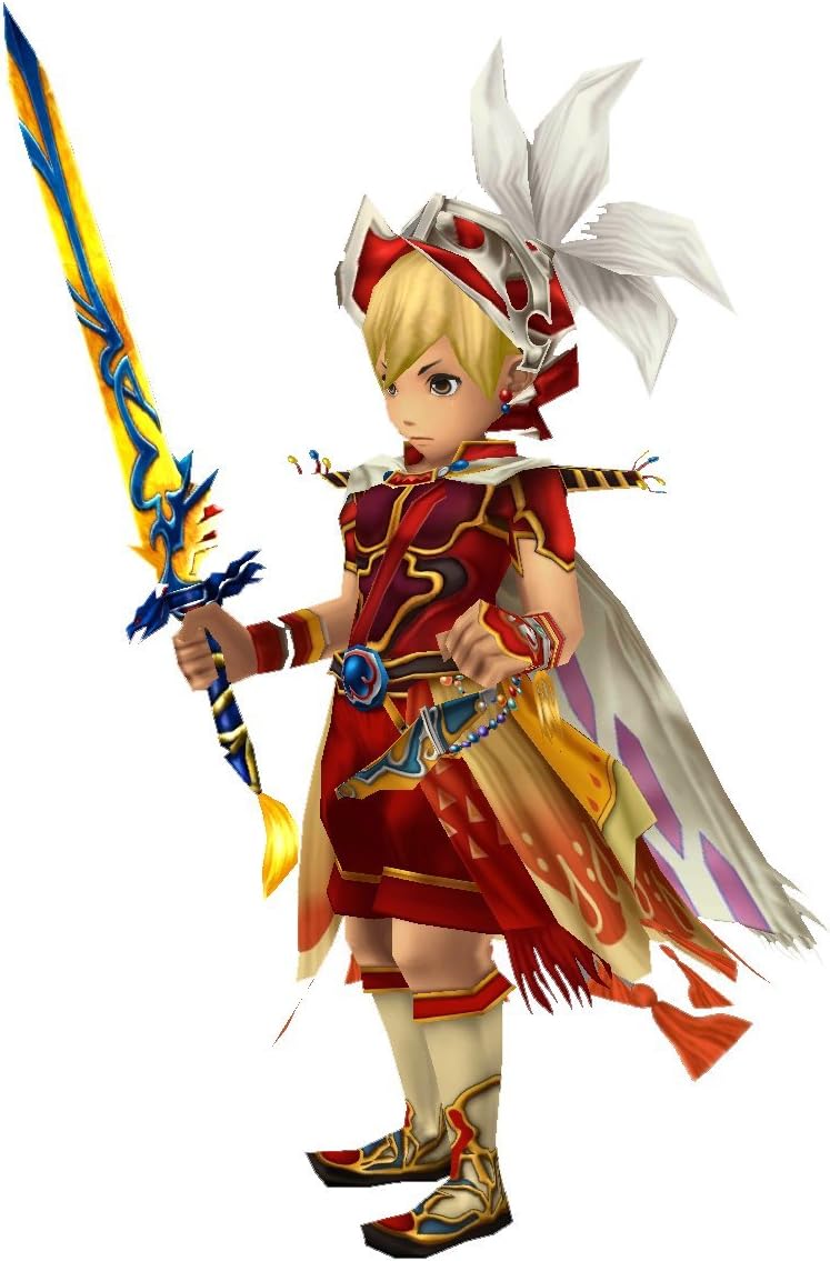 Use in Final Fantasy Explorer's [Limited] in the Early Purchase Bonus Game "Final Fantasyiii Onion Equipped" 4-piece Set + Nintendo 3ds Version of "Final Fantasy" Download Number Shipped to Play for Free