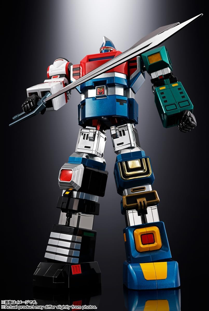 TAMASHII NATIONS Chogokin Soul GX-40SP Six God Combination Godmars CHOGOKIN 50th Ver. Approx. 11.0 inches (280 mm); Die-cast & ABS; Pre-painted Poseable Action Figure