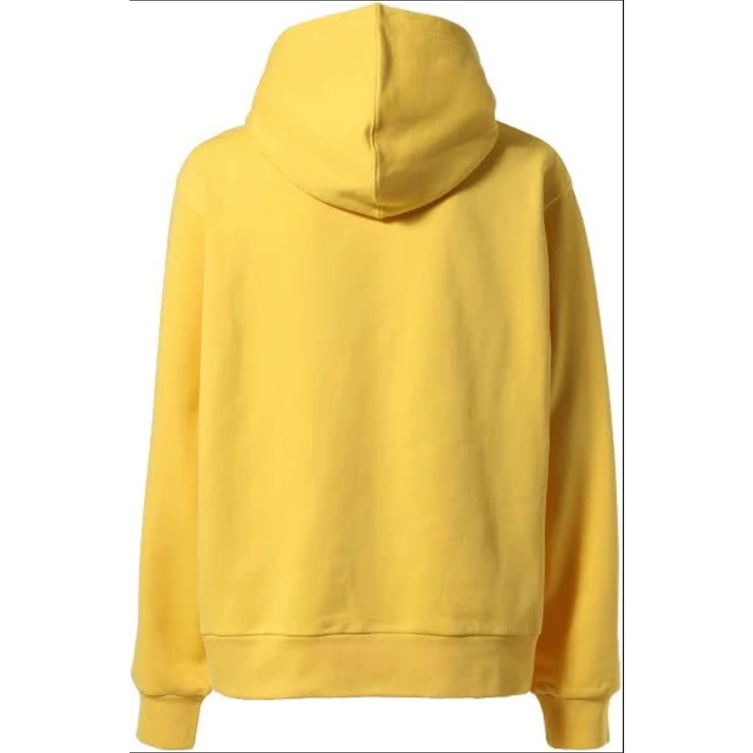 MARNI 'YELLOW' TRIPLE CIRCULAR LOGO HOODED SWEATSHIRT