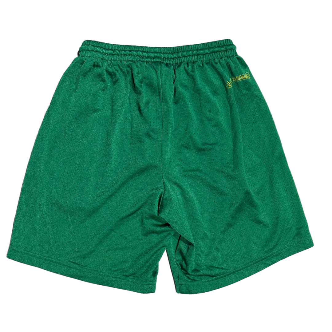 CHROME HEARTS 'GREEN' MESH SHORTS