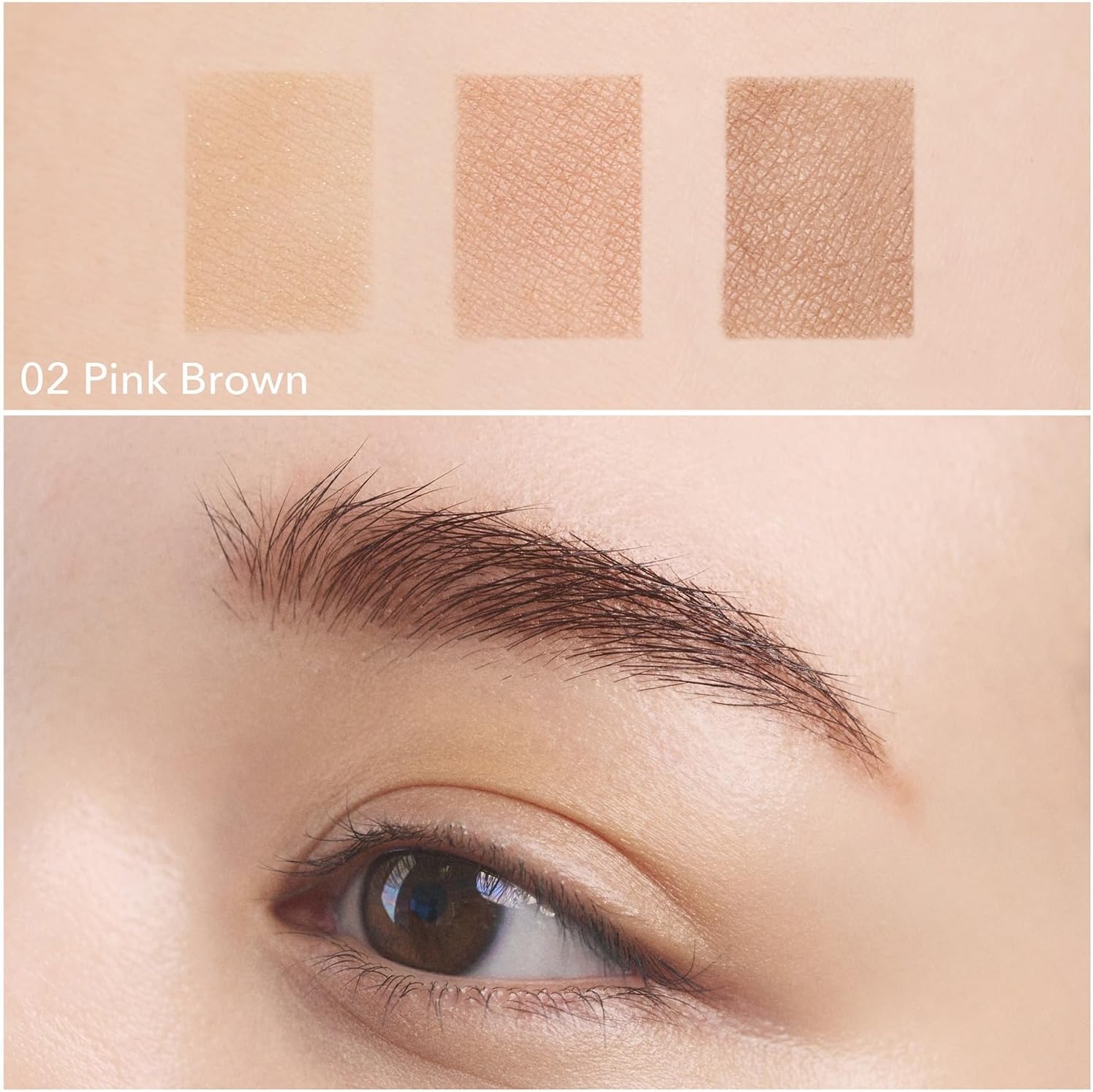 Celvoke(セルヴォーク) インディケイト アイブロウパウダー 02 ピンクブラウン アイブロウ ブラシ付き